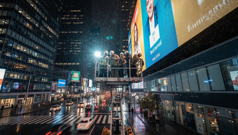 The Unsung Heroes: The Logistics and Maintenance Behind High-Performing OOH Networks