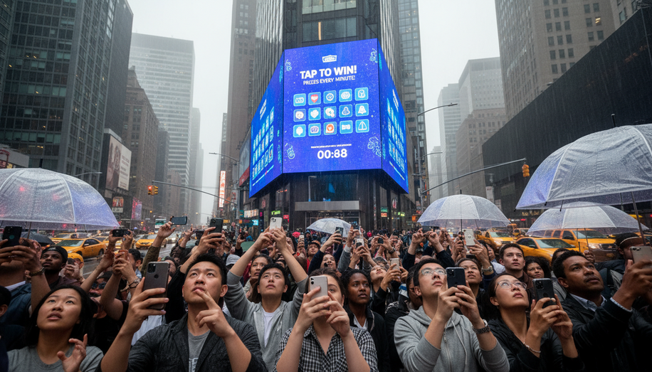 Gamified OOH: Turning Passersby into Participants with Interactive Challenges and Rewards