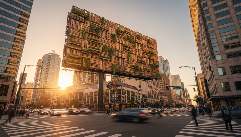 The Resurgence of Static Billboards: Material & Creative Innovations for Enduring OOH Impact