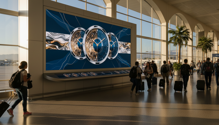 Airport OOH: A Precision Tool for Premium Brands to Target High-Value Travelers