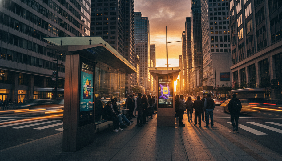 Street Furniture & Interactive Kiosks: The Future of OOH Advertising in Urban Centers